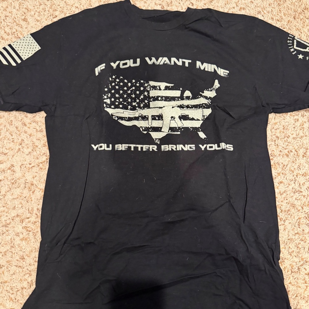Lot of 3 Grunt Style 2A / 2nd Amendment, L / Large Shirts